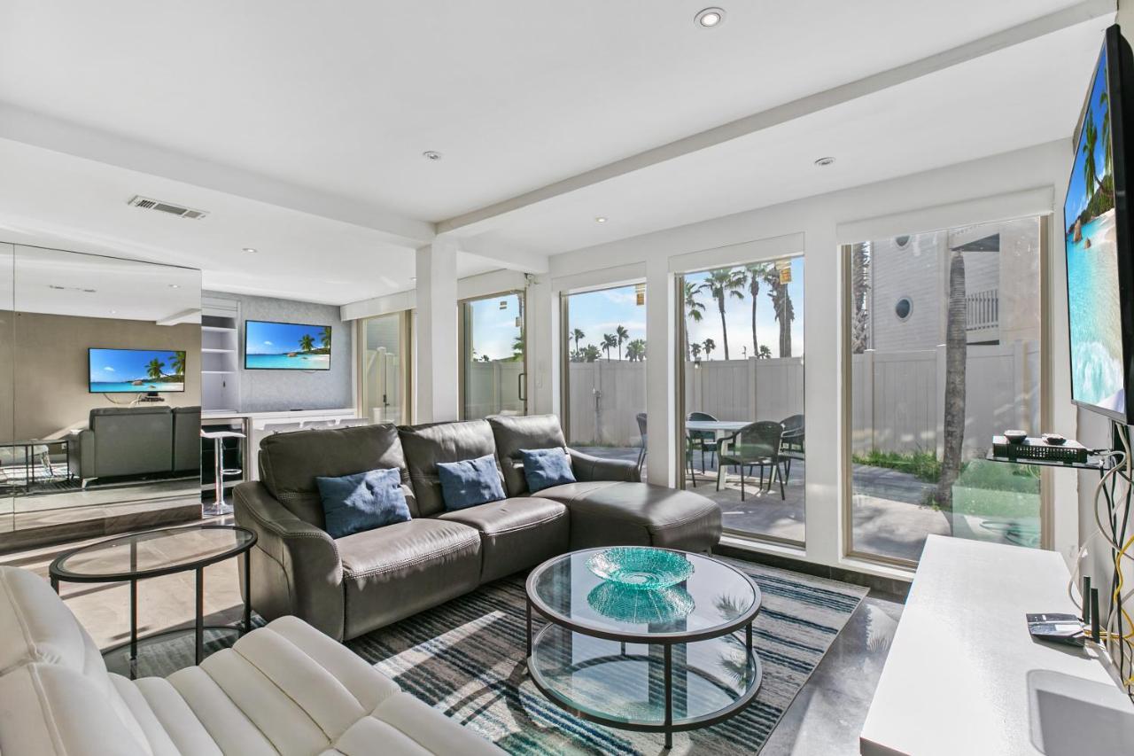 Upscale Modern Villa Private W Terrace In Bahia Mar Beachfront Resort, Heated Pool! South Padre Island Esterno foto