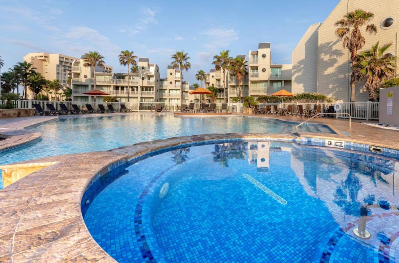 Upscale Modern Villa Private W Terrace In Bahia Mar Beachfront Resort, Heated Pool! South Padre Island Esterno foto